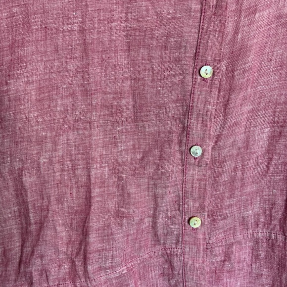 ‘TAHARI’ PINK LINEN BLOUSE!! - Picture 3 of 7